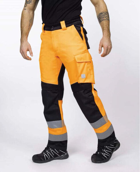Bundhose ARDON&reg;SIGNAL+ orange-schwarz