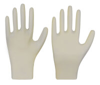 COMFORT PLUS | Latex-Einmalschutzhandschuh natur Box a....