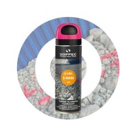S-Mark, Baumarkierspray (fluoreszierend) 6 Monate sichbar